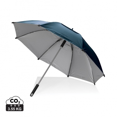 Logo trade promotional giveaways image of: AWARE™ 27' Hurricane storm umbrella