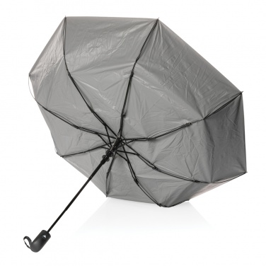 Logo trade corporate gifts picture of: 21" Impact AWARE™ RPET 190T Pongee dual colour mini umbrella