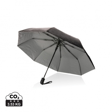 Logotrade promotional item picture of: 21" Impact AWARE™ RPET 190T Pongee dual colour mini umbrella