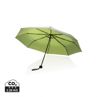 Logo trade advertising product photo of: 20.5" Impact AWARE™ RPET 190T mini umbrella