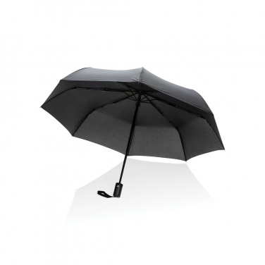 Logo trade promotional items image of: 21" Impact AWARE™ RPET 190T auto open/close umbrella