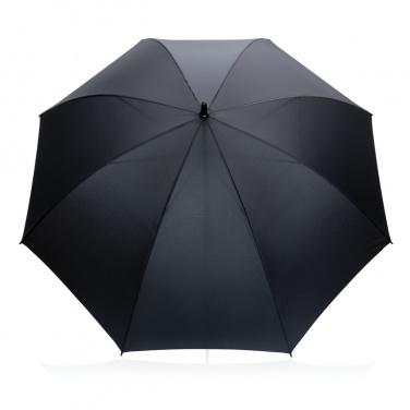 Logo trade promotional merchandise image of: 30" Impact AWARE™ RPET 190T Storm proof umbrella