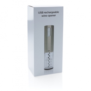 Logotrade promotional giveaway picture of: Electric wine opener - USB rechargeable