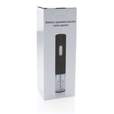 Logotrade business gift image of: Electric wine opener - battery operated