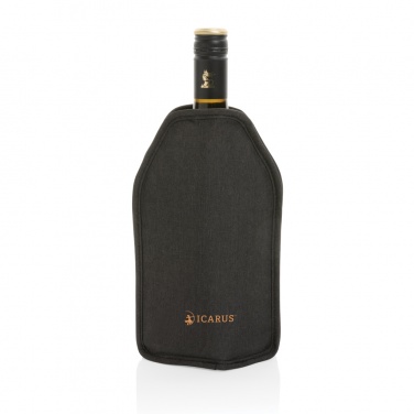 Logo trade promotional items image of: Vino AWARE™ RPET wine cooler sleeve