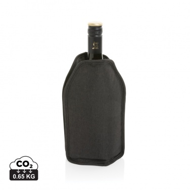 Logo trade advertising products image of: Vino AWARE™ RPET wine cooler sleeve