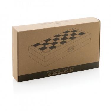 Logotrade promotional product image of: Deluxe 3-in-1 boardgame in box