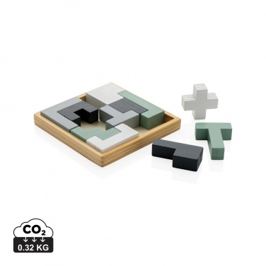 Logo trade promotional item photo of: Cree wooden puzzle