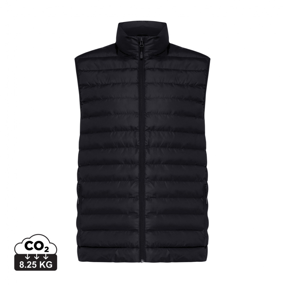 Logotrade promotional items photo of: Iqoniq Meru men recycled polyester bodywarmer