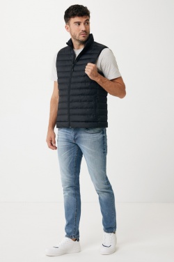 Logo trade corporate gifts picture of: Iqoniq Meru men recycled polyester bodywarmer