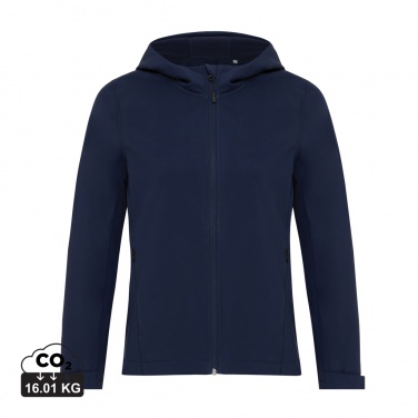 Logo trade corporate gifts image of: Iqoniq Makalu women recycled polyester soft shell jacket