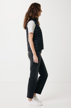 Logo trade advertising products image of: Iqoniq Meru women recycled polyester bodywarmer