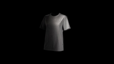 Logo trade promotional giveaways image of: Iqoniq Manuel recycled cotton t-shirt undyed