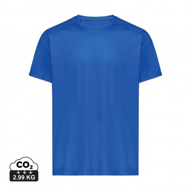 Logo trade promotional merchandise picture of: Iqoniq Tikal recycled polyester quick dry sport t-shirt