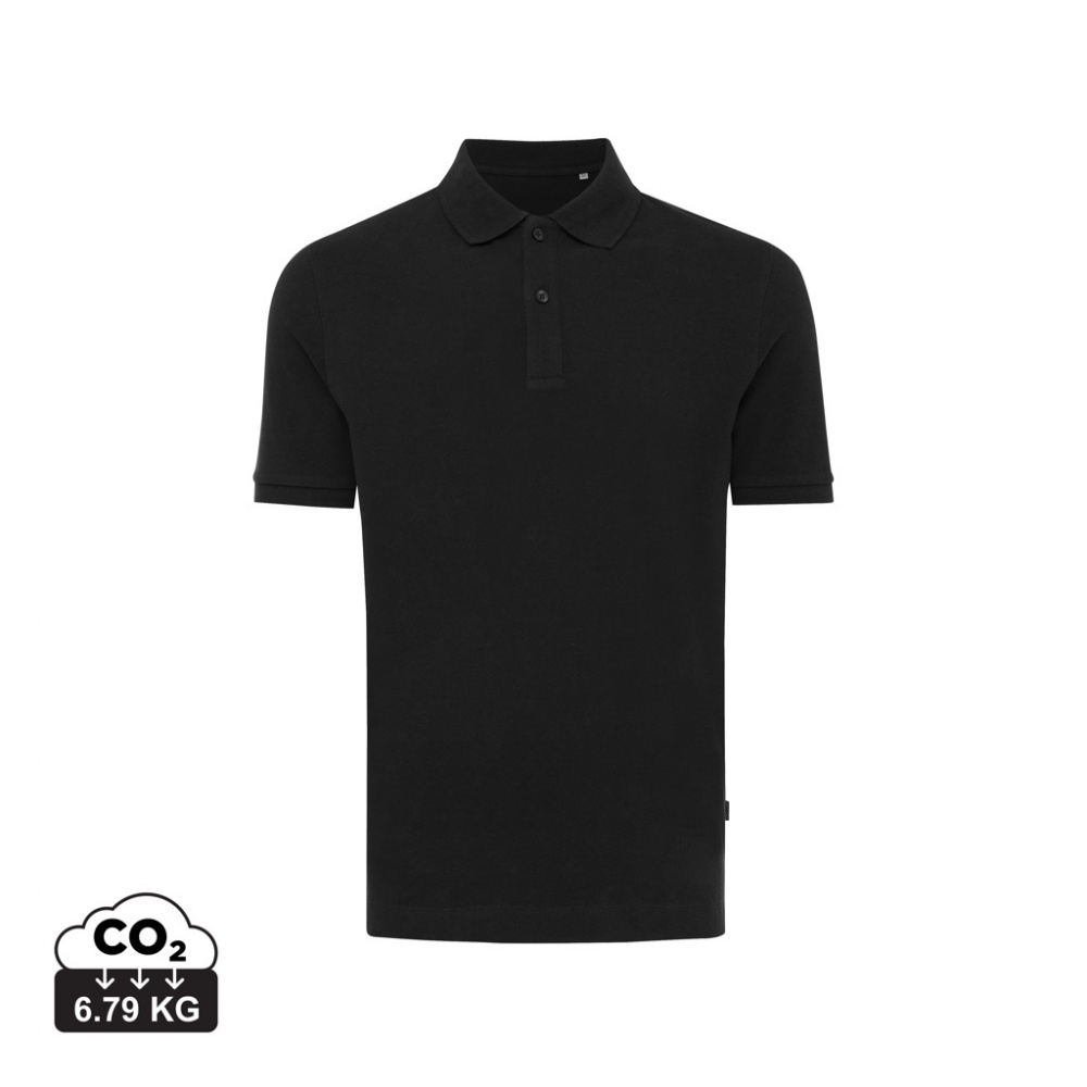 Logo trade promotional product photo of: Iqoniq Yosemite recycled cotton pique polo