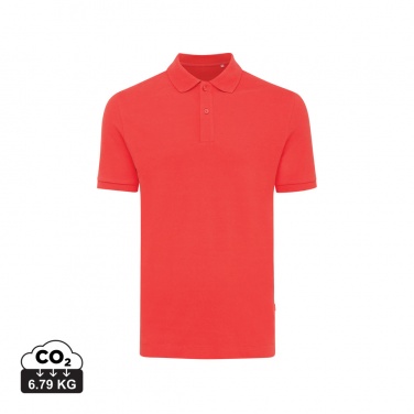 Logo trade business gift photo of: Iqoniq Yosemite recycled cotton pique polo