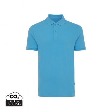 Logo trade advertising product photo of: Iqoniq Yosemite recycled cotton pique polo