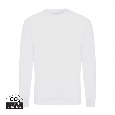 Logo trade promotional gift photo of: Iqoniq Zion recycled cotton crew neck