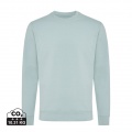 Iqoniq Zion recycled cotton crew neck, iceberg green