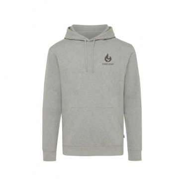 Logo trade promotional products image of: Iqoniq Torres recycled cotton hoodie undyed