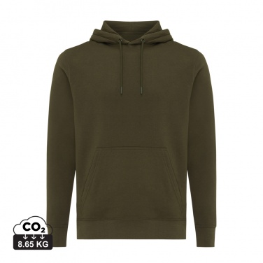 Logo trade promotional merchandise picture of: Iqoniq Rila lightweight recycled cotton hoodie