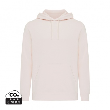 Logo trade promotional merchandise image of: Iqoniq Rila lightweight recycled cotton hoodie