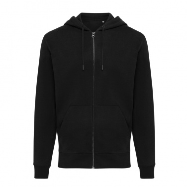 Logo trade promotional merchandise image of: Iqoniq Abisko recycled cotton zip through hoodie