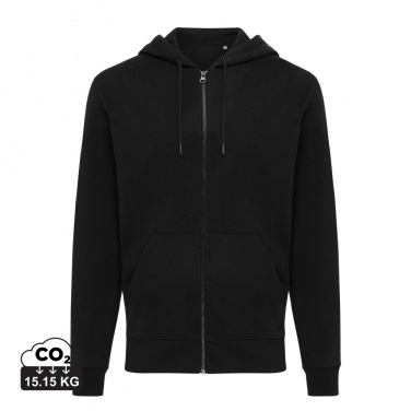 Logo trade promotional products image of: Iqoniq Abisko recycled cotton zip through hoodie