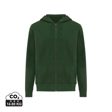 Logotrade promotional item image of: Iqoniq Abisko recycled cotton zip through hoodie