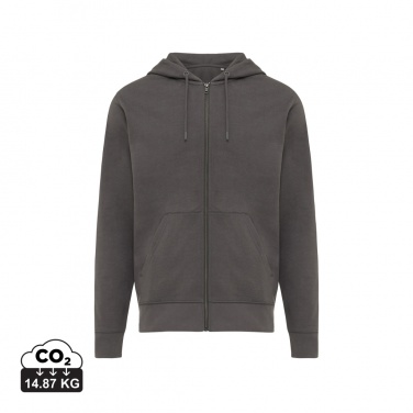 Logotrade promotional item picture of: Iqoniq Abisko recycled cotton zip through hoodie