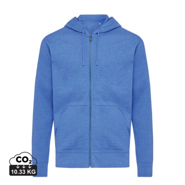 Logotrade corporate gift image of: Iqoniq Abisko recycled cotton zip through hoodie