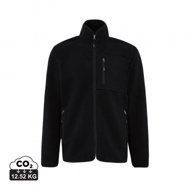 Logotrade promotional gift picture of: Iqoniq Diran recycled polyester pile fleece jacket