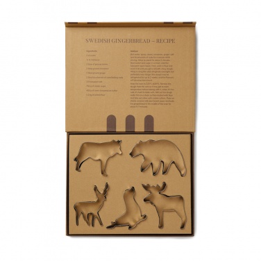 Logo trade advertising product photo of: VINGA Nordic big 5 cookie cutter 5-piece set