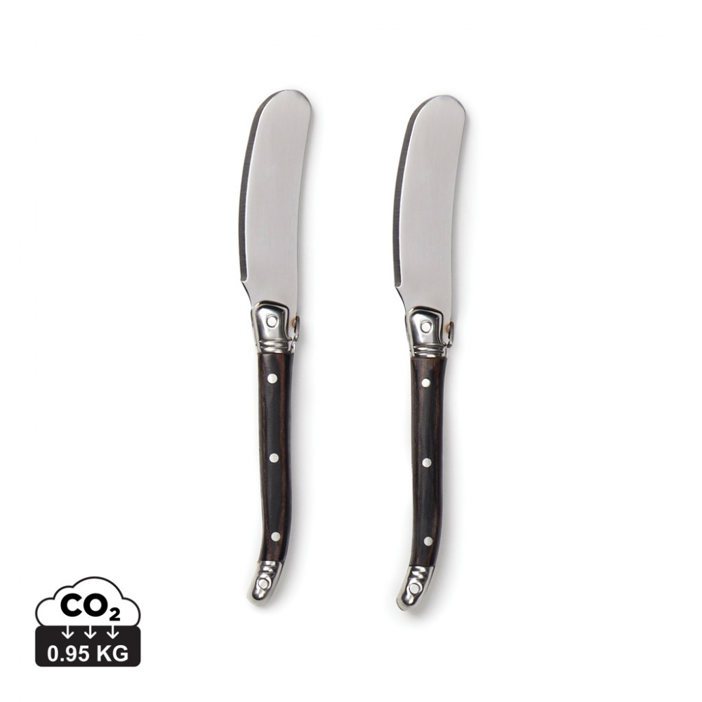 Logo trade promotional gift photo of: VINGA Gigaro butter knives