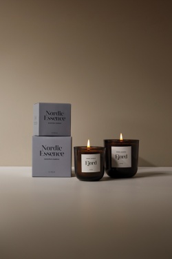 Logo trade promotional gifts picture of: Nordic essence scented soy wax candle small