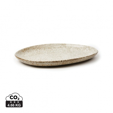 Logo trade business gift photo of: VINGA Nuvem stoneware serving plate