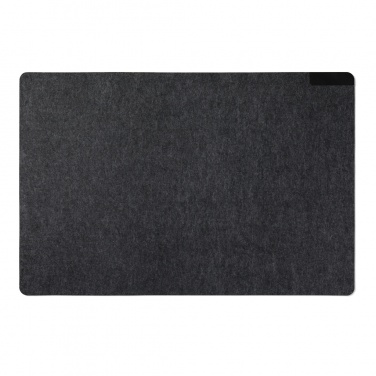 Logo trade promotional merchandise photo of: VINGA Albon GRS recycled felt desk pad