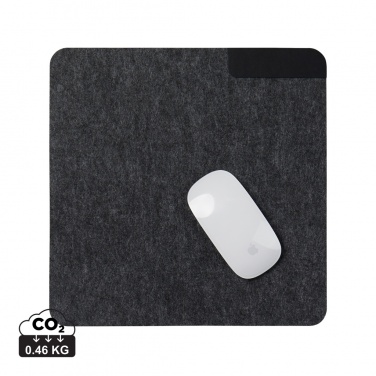 Logo trade promotional products image of: VINGA Albon GRS recycled felt mouse pad