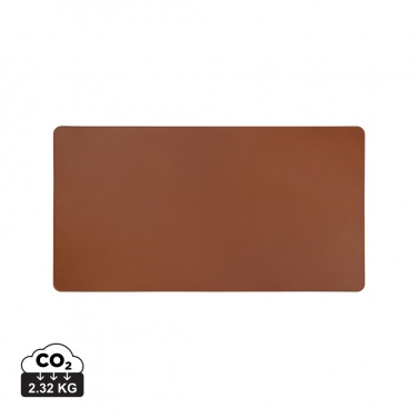 Logo trade promotional merchandise photo of: VINGA Timo PU RCS RPET desk pad