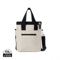 VINGA Volonne AWARE™ recycled canvas cooler tote bag, off white