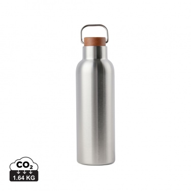 Logo trade promotional gift photo of: VINGA Ciro RCS recycled vacuum bottle 800ml