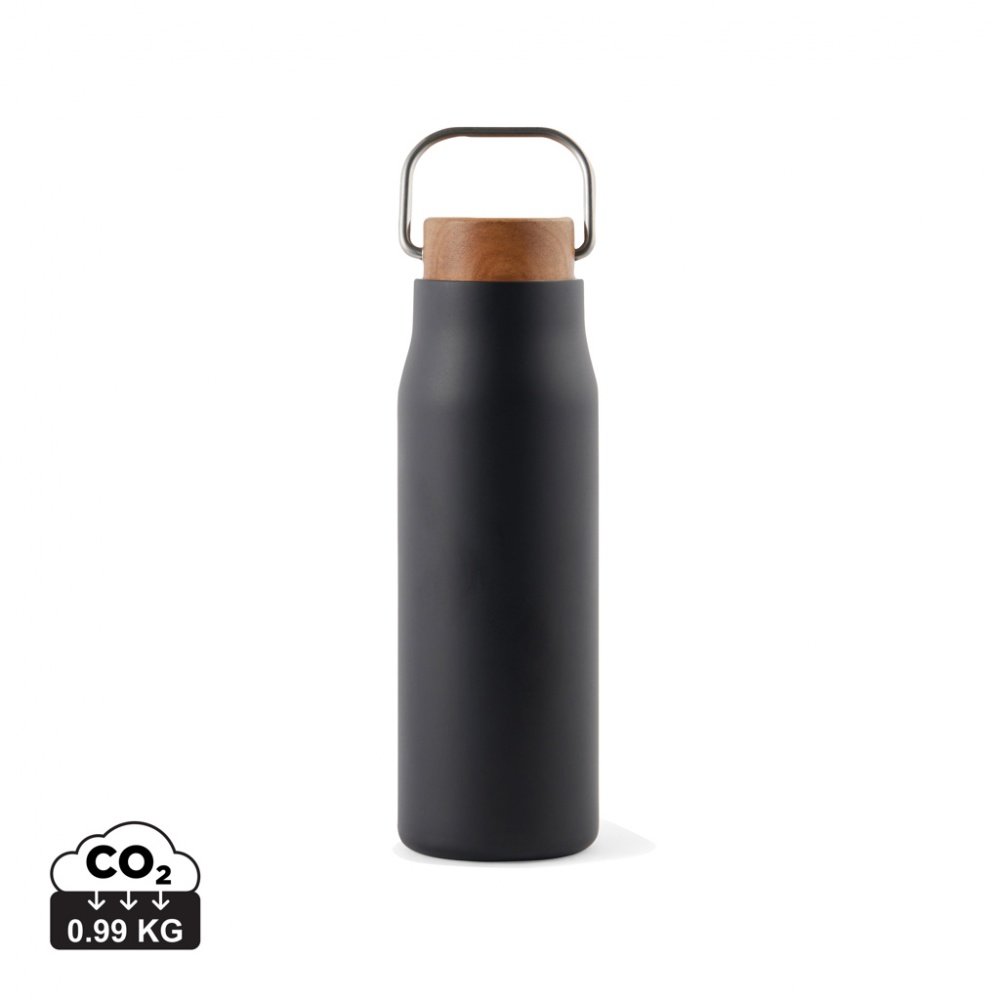 Logo trade advertising products picture of: VINGA Ciro RCS recycled vacuum bottle 300ml