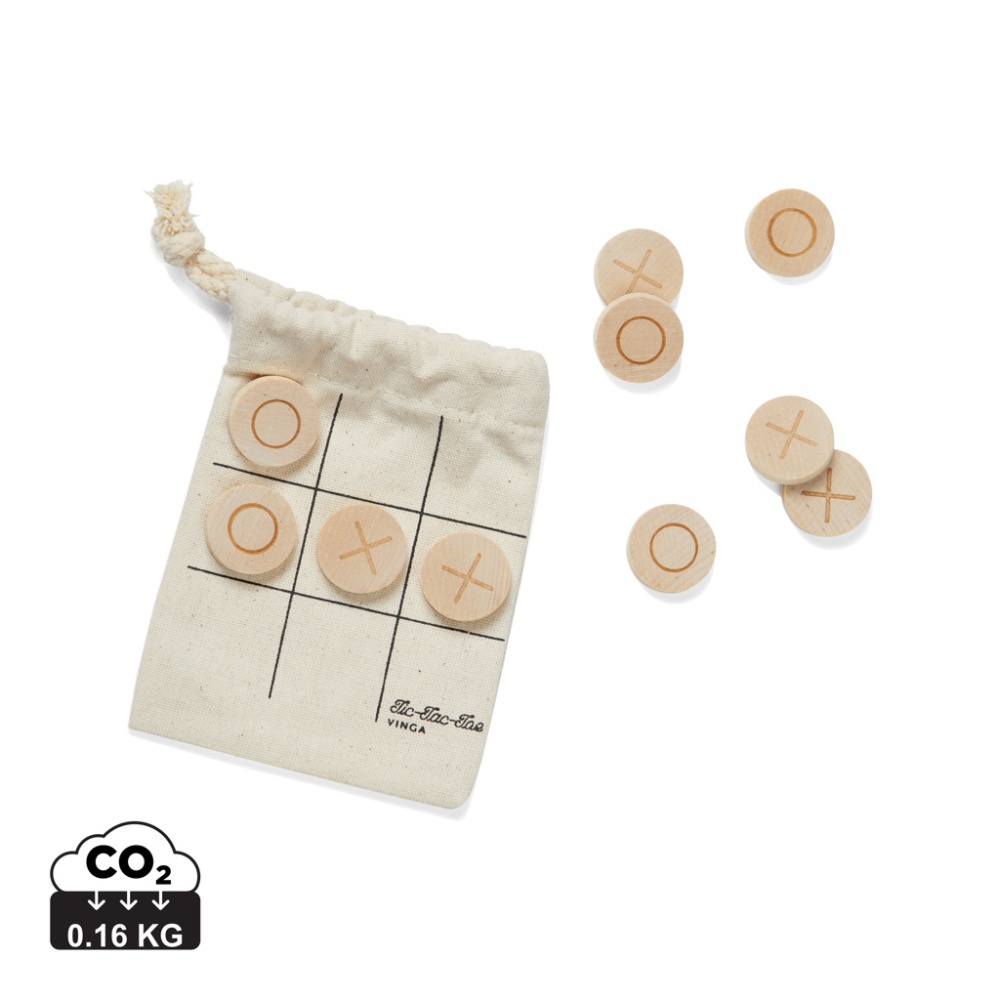 Logo trade promotional giveaways image of: VINGA Tic-tac-toe mini game