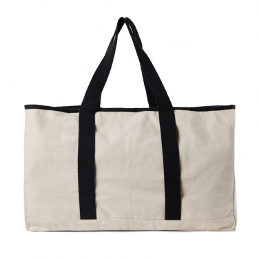 Logo trade advertising products image of: VINGA Volonne AWARE™ recycled canvas beach bag