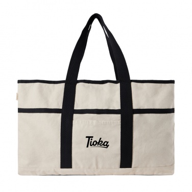 Logotrade promotional item picture of: VINGA Volonne AWARE™ recycled canvas beach bag