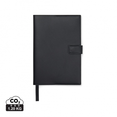 Logo trade promotional items picture of: VINGA Timo PU RCS RPET notebook