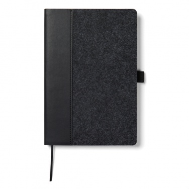 Logotrade corporate gift image of: VINGA Albon GRS recycled felt notebook