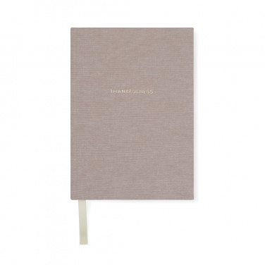 Logotrade promotional item image of: VINGA Thankfulness GRS recycled paper journal