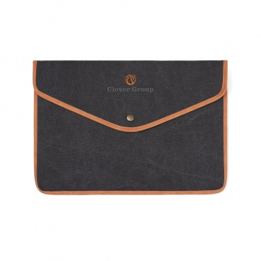 Logotrade promotional merchandise image of: VINGA Bosler GRS recycled canvas 14" laptop sleeve