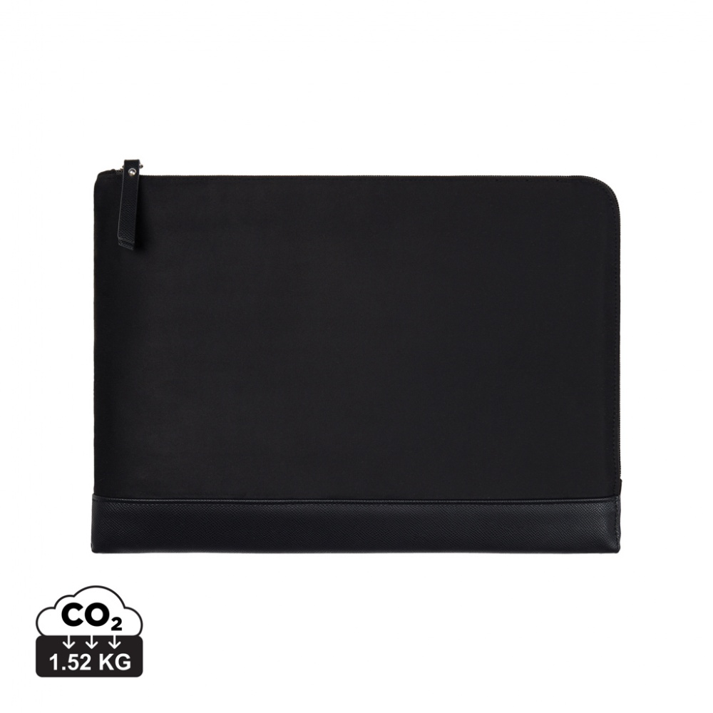 Logo trade promotional gift photo of: VINGA Marlow RCS recycled polyester 16" laptop sleeve